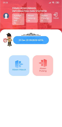 Absensi OPD Pemprov Bali Screen 2