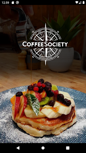 Android application Coffee Society screenshort