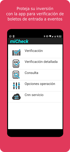 miCheck Screen 2