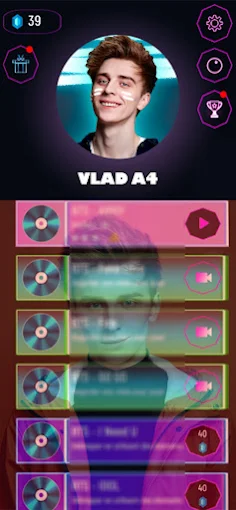 Vlad A4 Bumaga Music Tiles Hop - Screenshot 1