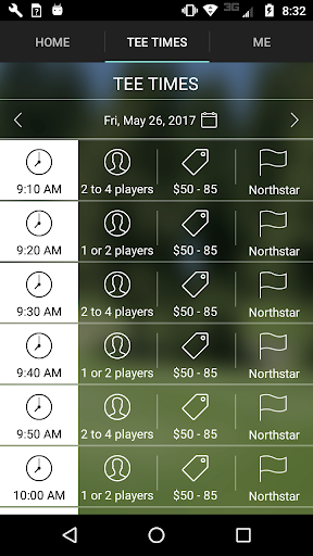 Northstar California Golf Tee Screen 3