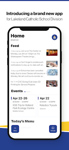 Android application Lakeland Catholic Schools screenshort