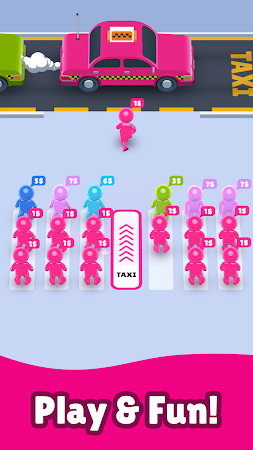 Game screenshot Taxi Jam - Sorting Games mod apk