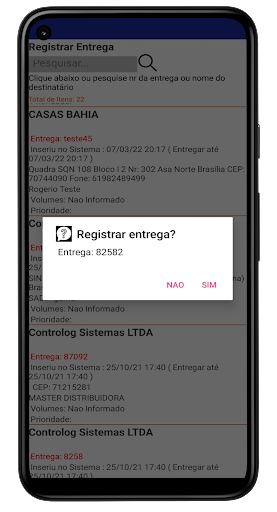 Controlog Screen 3