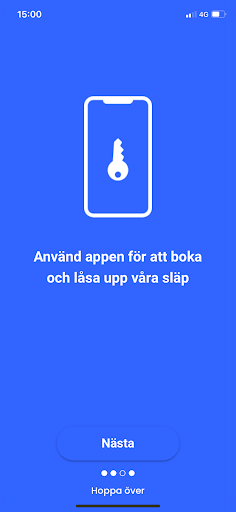 Book, Swipe & Go! Screen 3
