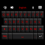 GO Keyboard Black Red Theme icon