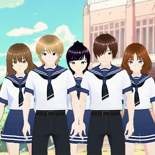 The Five Friends: Visual Novel logo