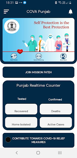 COVA Punjab screenshot 2
