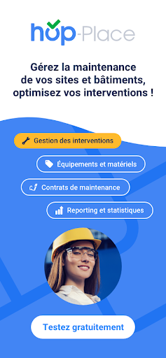Android application Hop-place screenshort