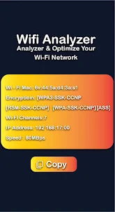 WiFi Analyzer - Show Passwords
