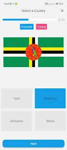Flags of the World Quiz game