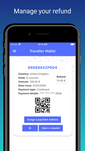 Traveller Wallet Screen 2