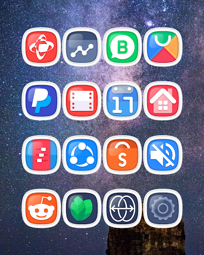 Screenshot of Kamsa Squircle - Icon Pack