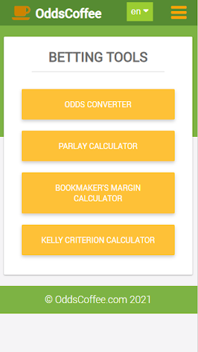 OddsCoffee - betting tools Screenshot 2 - AppWisp.com