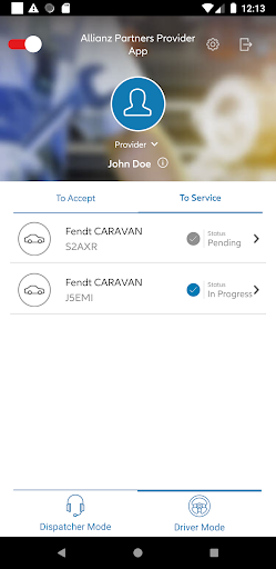 Allianz Provider App Screen 3