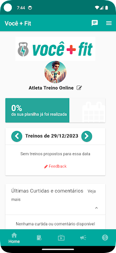 Você + Fit Screen 2