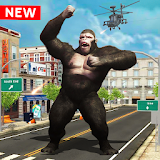 Angry😡Mad King Kong :Rampage Gorilla City Smasher icon