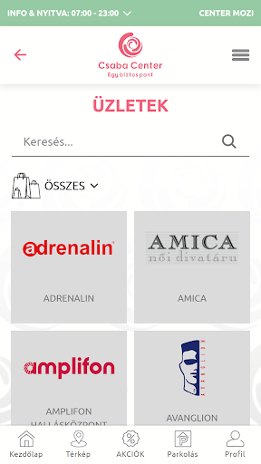 Csaba Center Screen 3