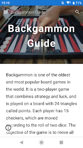 Backgammon Guide