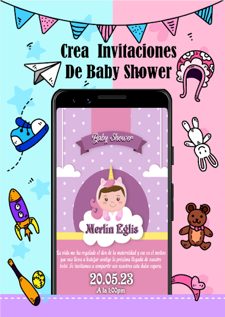 Captura 10 Invitaciones baby shower android