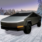 Cyber Truck Snow Drive: Pickup Truck