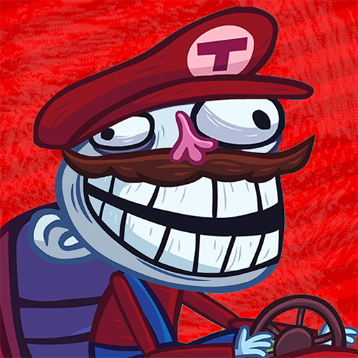 Filled Troll Face PNG