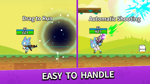 Action Cat: Roguelike Shooting - Role Playing - games