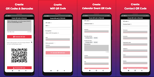 QR & Barcode Scanner & Create Screen 2