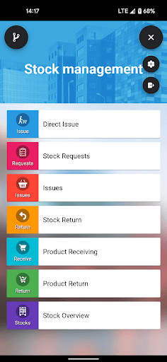 Android application Planon Warehouse Manager App screenshort