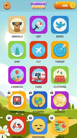 Game screenshot Hidden Words Game - Word Searc hack