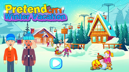 Captura 1 Finja vacaciones de invierno e android