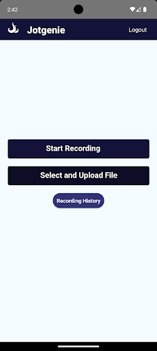 Jotgenie Screen 2