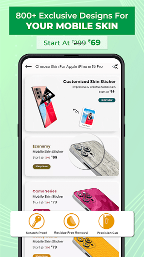 99 Mobile Cover & Custom Gifts Screen 2