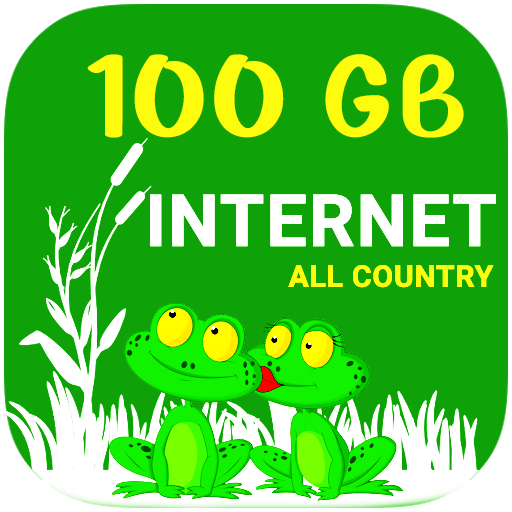 100 GB Internet - Frog Prank logo