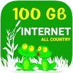 Cover Image of Tải xuống 100 GB Internet - Frog Prank  APK