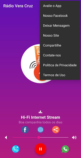 Rádio Vera Cruz Screen 2