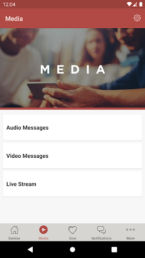 Sonrise Church App Screen 2