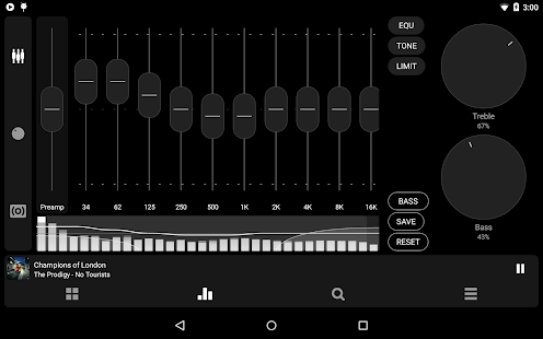 Capture d'écran de déblocage de la version complète de Poweramp