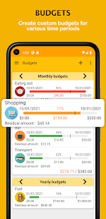 Fast Budget - Expense Manager android2mod screenshots 3