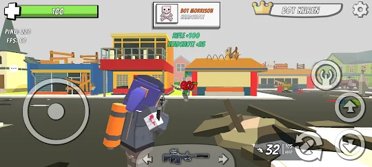 크래프트 도시 전쟁 게임 3D