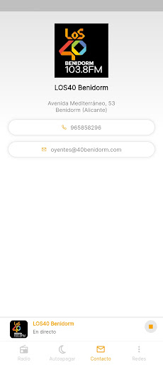 LOS40 Benidorm Screen 3