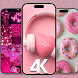 ピンクの美的壁紙のHD - Androidアプリ