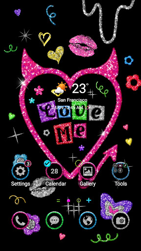 Android application Love Me - Wallpaper screenshort