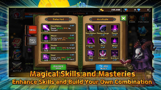 Captura de Pantalla 3 Bless & Magic: Idle RPG game android