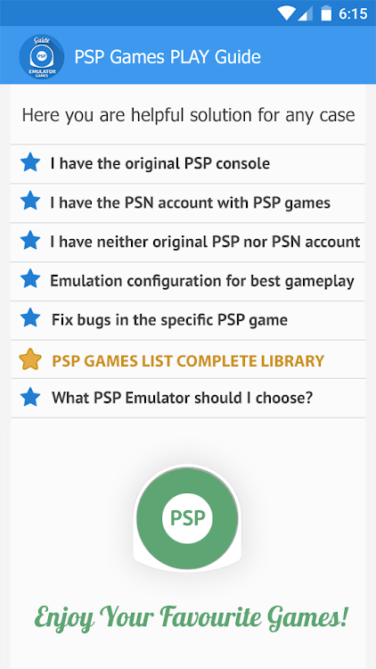 PSP Games Emulator Guide - 4.5 - (Android)