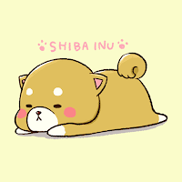 Симпатичные обои Cute Mini-Shiba