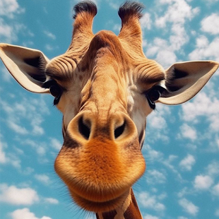 Giraffe Cool Wallpaper 4K - HD