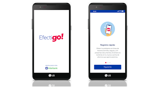 Android application Efectigo screenshort