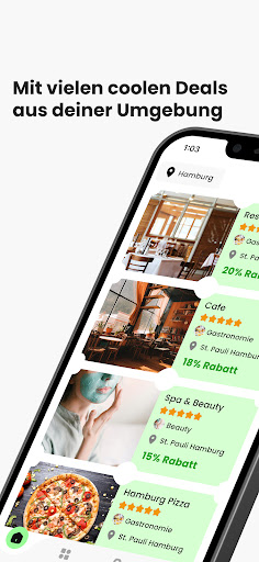 Android application Donodine Business screenshort