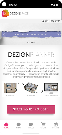 DezignSpace Screen 2